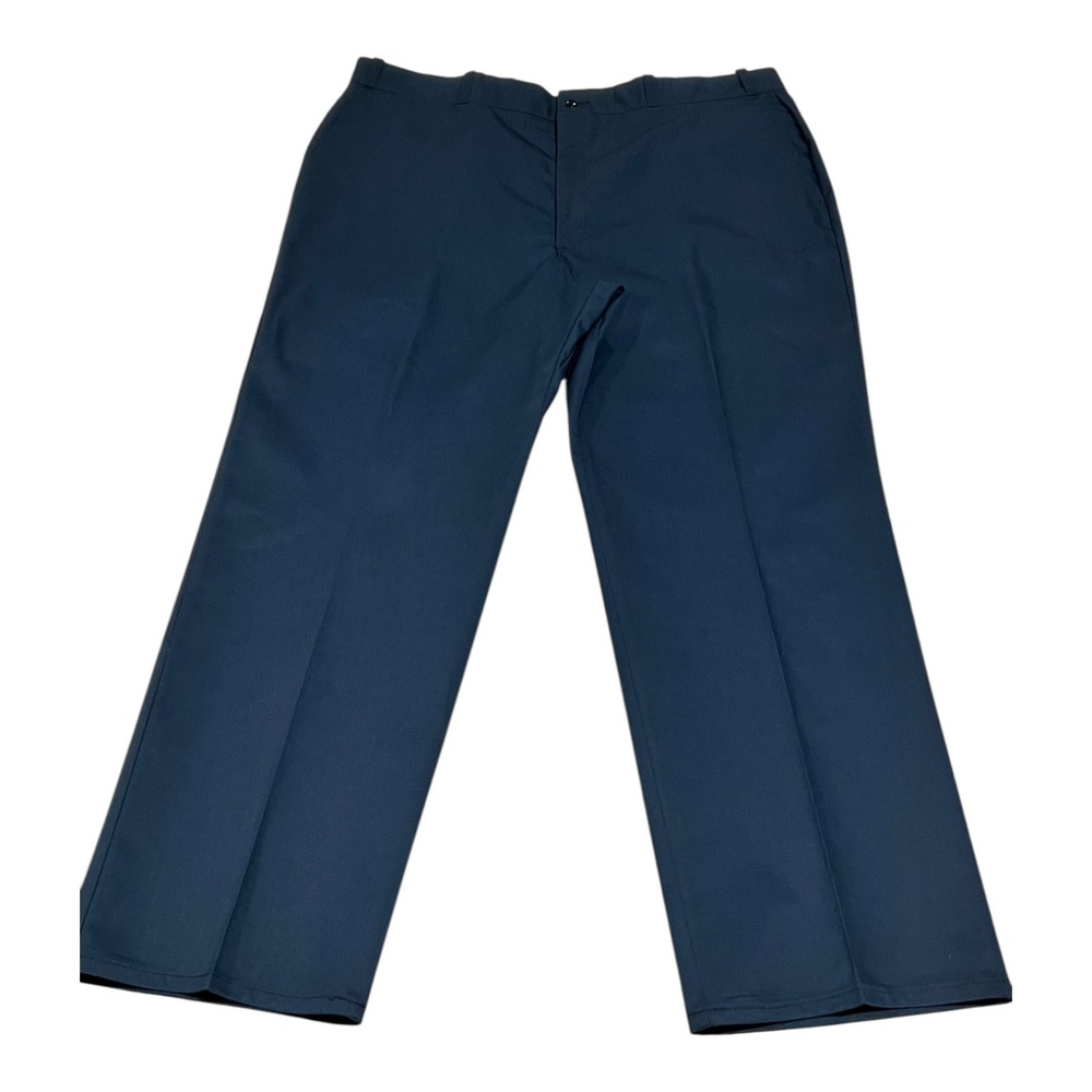 NWT Roebucks Mens Twill Pants‎ 42x29 Full Fit Blue Work Casual